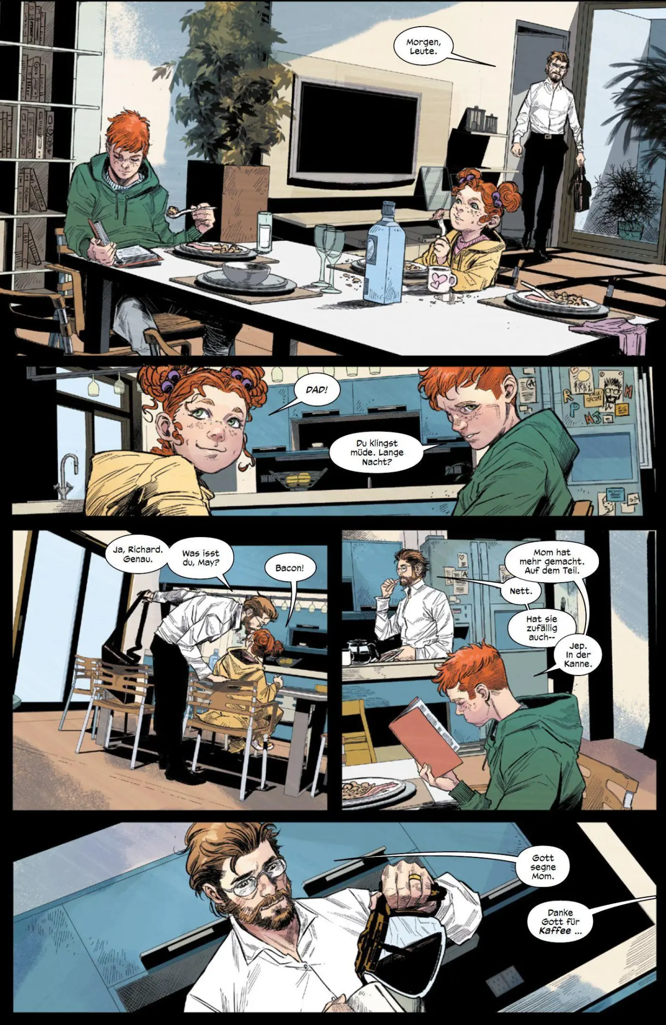 Bild: 9783741638756 | Ultimate Spider-Man | Bd. 1: Familienvater | Jonathan Hickman (u. a.)