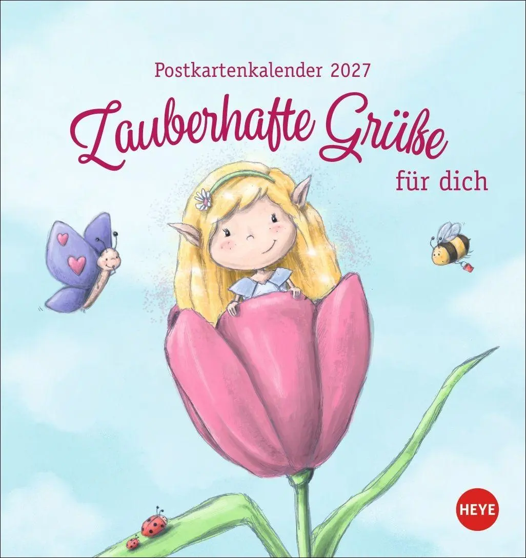 Cover: 9783756418756 | Zauberwesen Postkartenkalender 2027 - Zauberhafte Grüße für dich