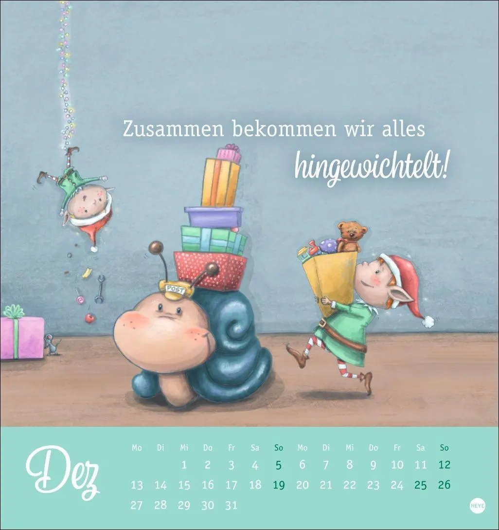 Bild: 9783756418756 | Zauberwesen Postkartenkalender 2027 - Zauberhafte Grüße für dich