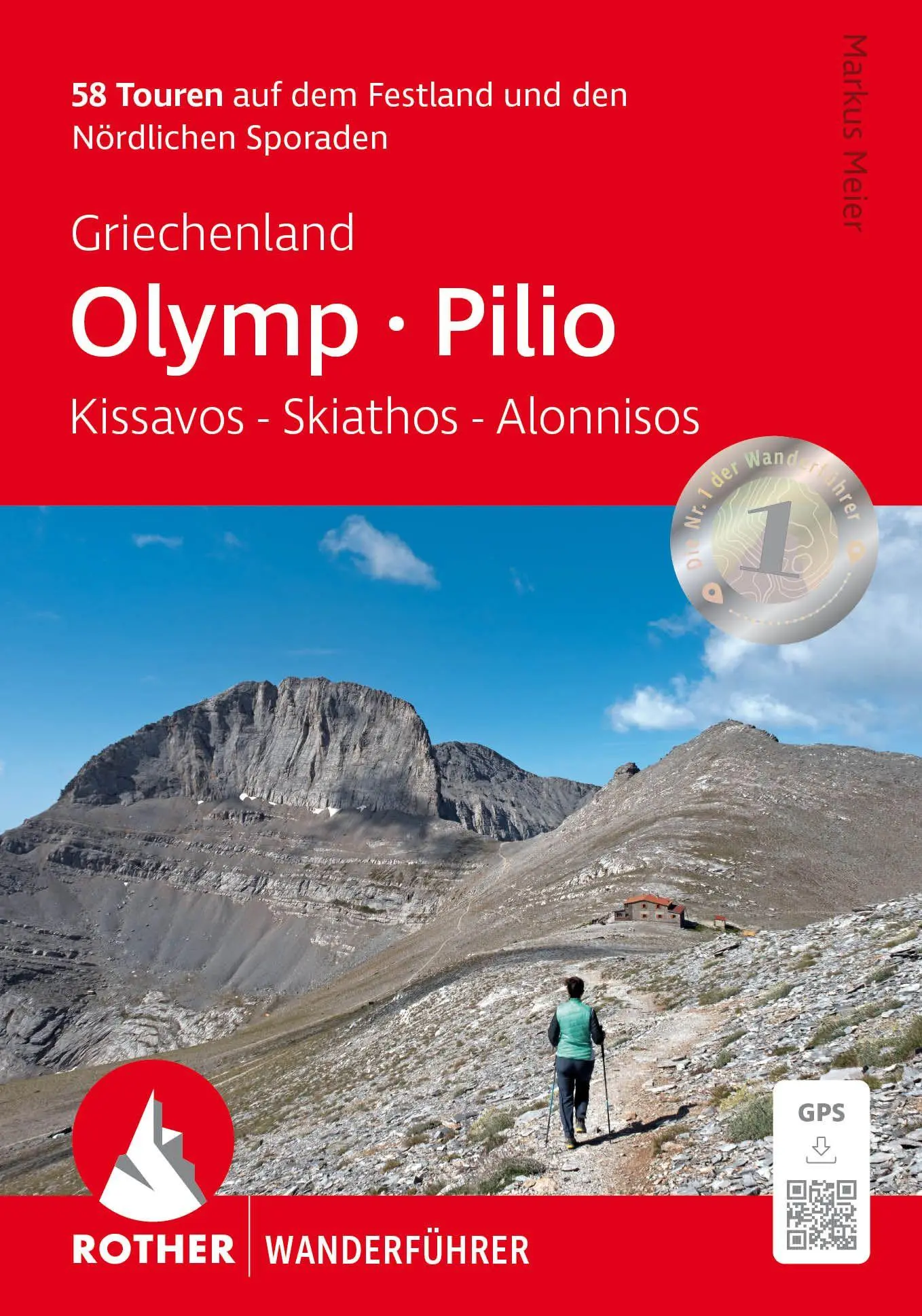 Cover: 9783763348756 | Griechenland: Olymp - Pilion. Kissavos, Skiathos, Alonnisos | Meier