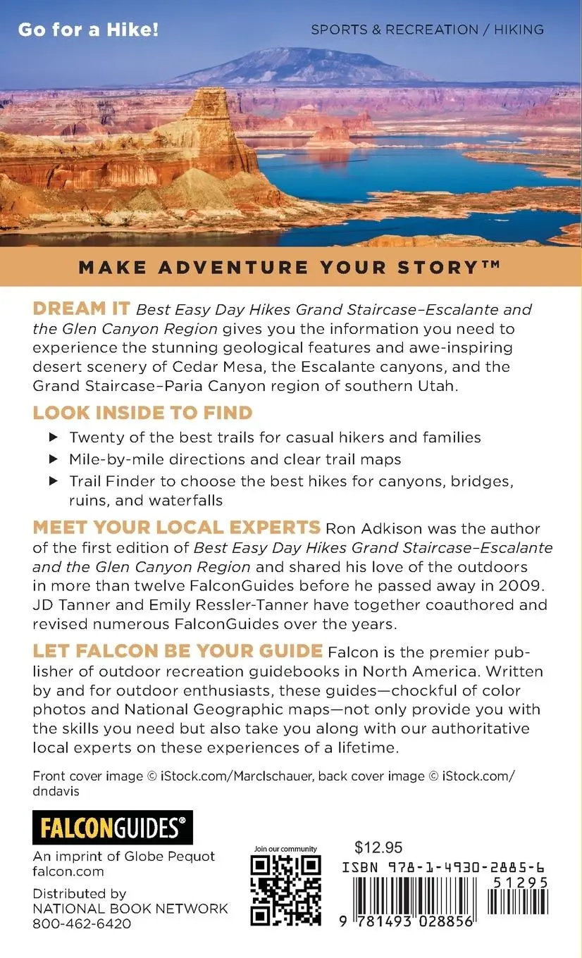Rückseite: 9781493028856 | Best Easy Day Hikes Grand Staircase-Escalante and the Glen Canyon...