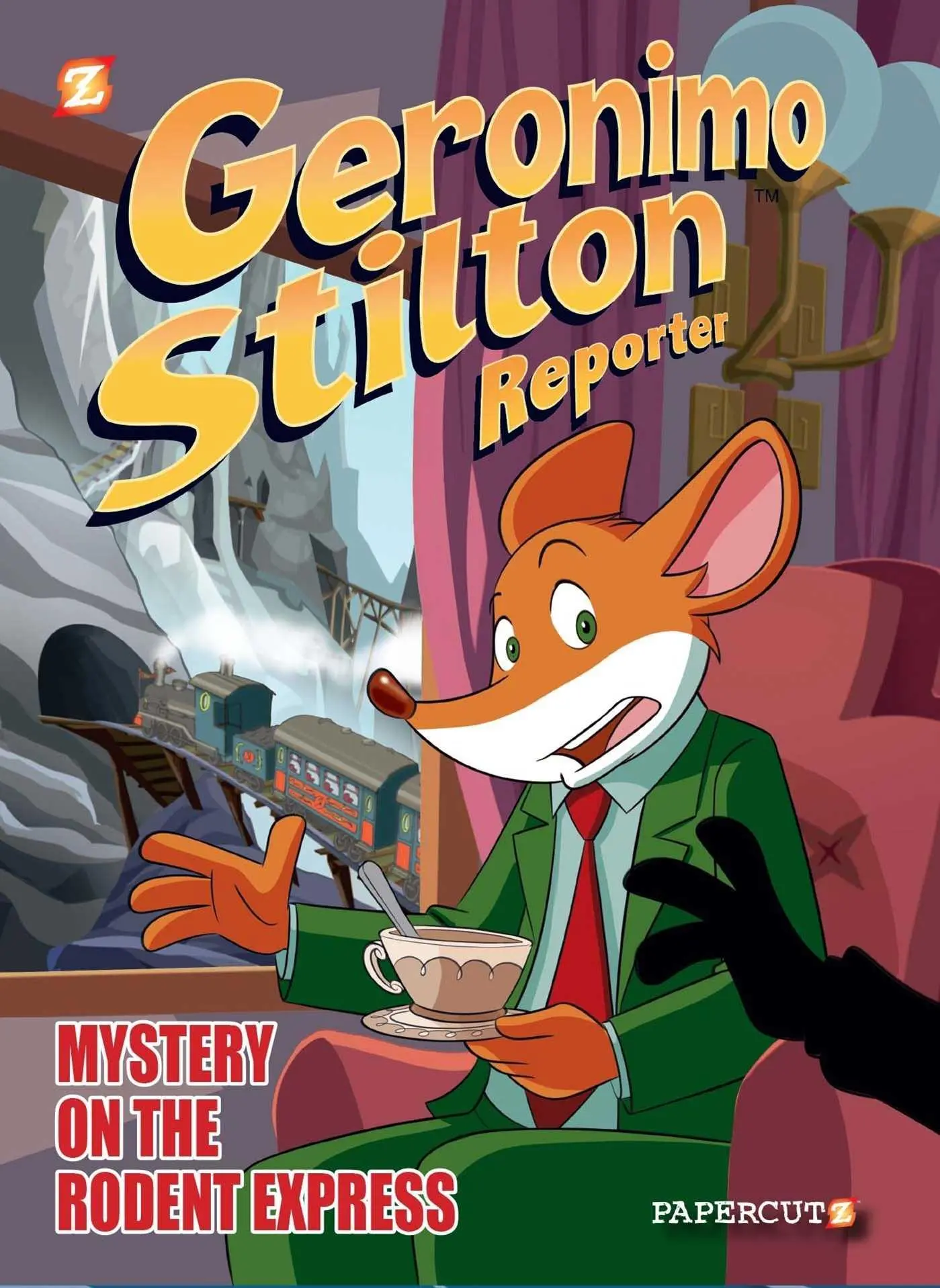 Cover: 9781545808856 | Geronimo Stilton Reporter #11 | Intrigue on the Rodent Express | Buch
