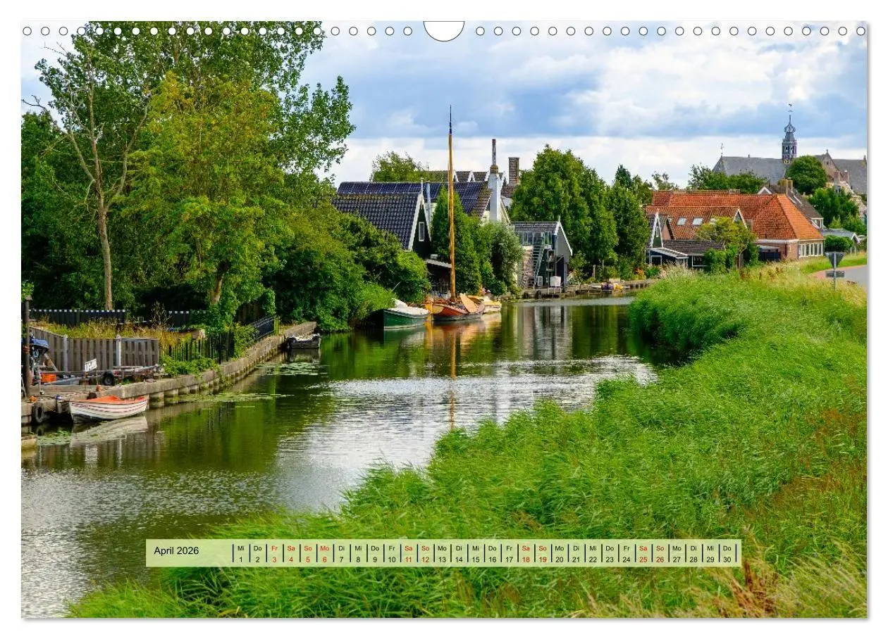 Bild: 9783516688856 | Das ist Nordholland! Querformat (Wandkalender 2026 DIN A3 quer),...