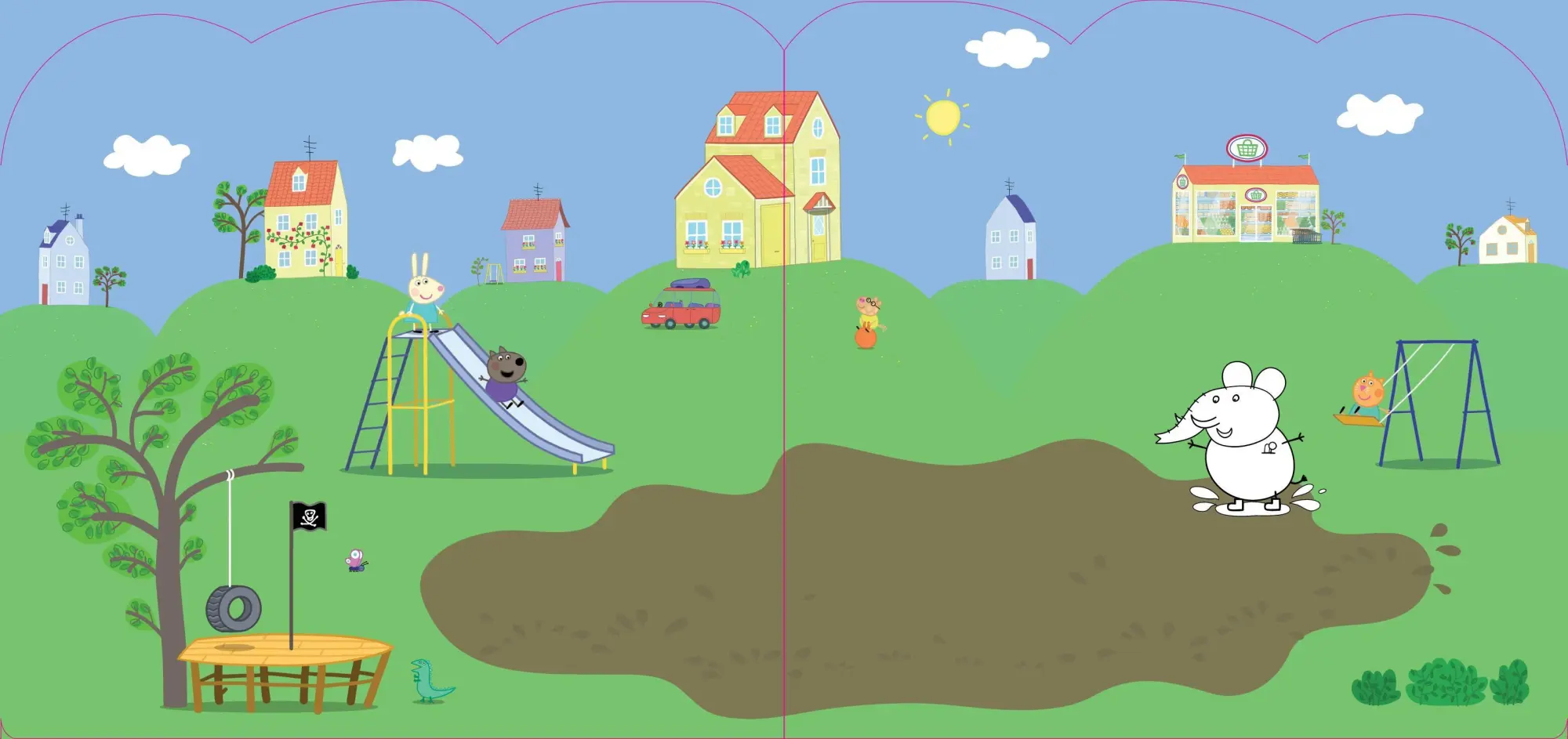 Bild: 9783849948856 | Peppa Pig Stickern Malen Gestalten | Schwager &amp; Steinlein Verlag