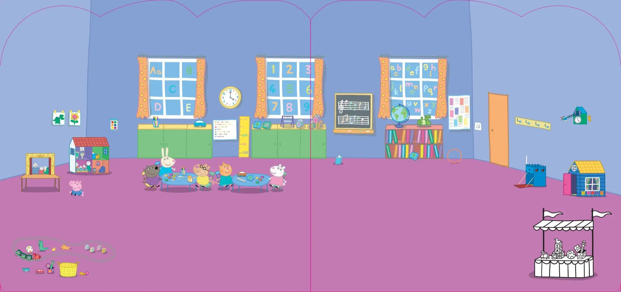 Bild: 9783849948856 | Peppa Pig Stickern Malen Gestalten | Schwager &amp; Steinlein Verlag