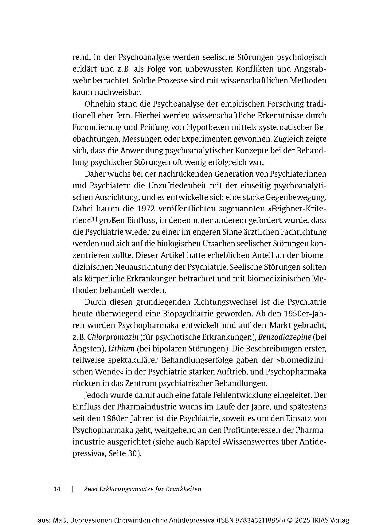 Bild: 9783432118956 | Depressionen überwinden ohne Antidepressiva | Reinhard Maß | Buch