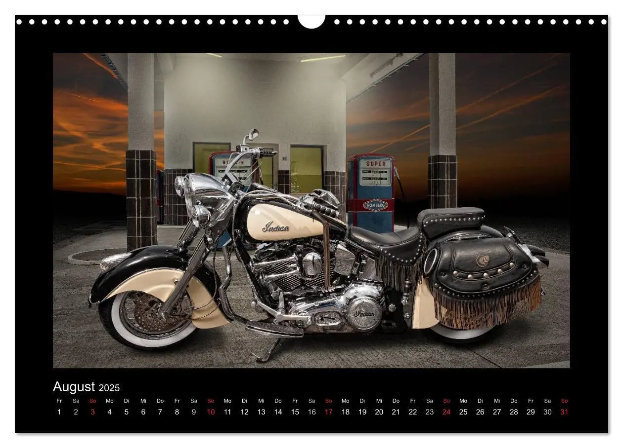 Bild: 9783435708956 | Motorrad-Träume - Chopper und Custombikes (Wandkalender 2025 DIN A3...