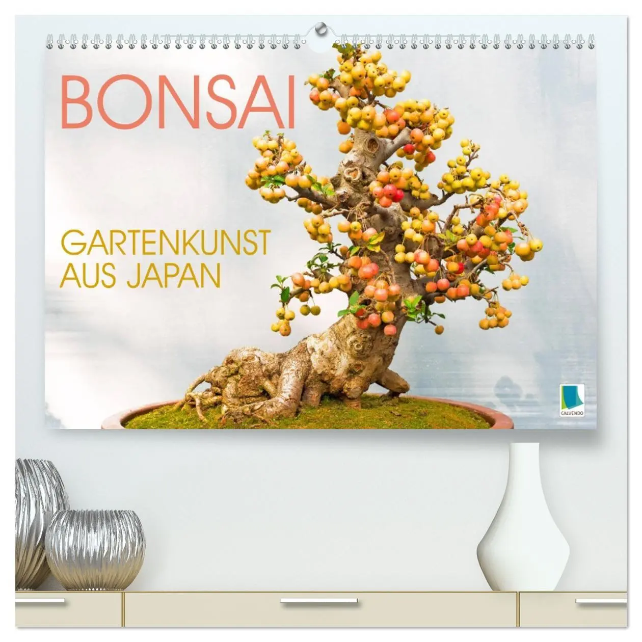Cover: 9783457348956 | Gartenkunst aus Japan: Bonsai (hochwertiger Premium Wandkalender...