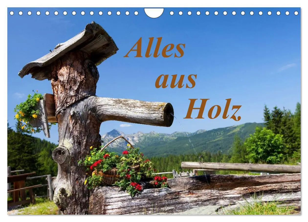 Cover: 9783457968956 | Alles aus Holz (Wandkalender 2026 DIN A4 quer), CALVENDO...