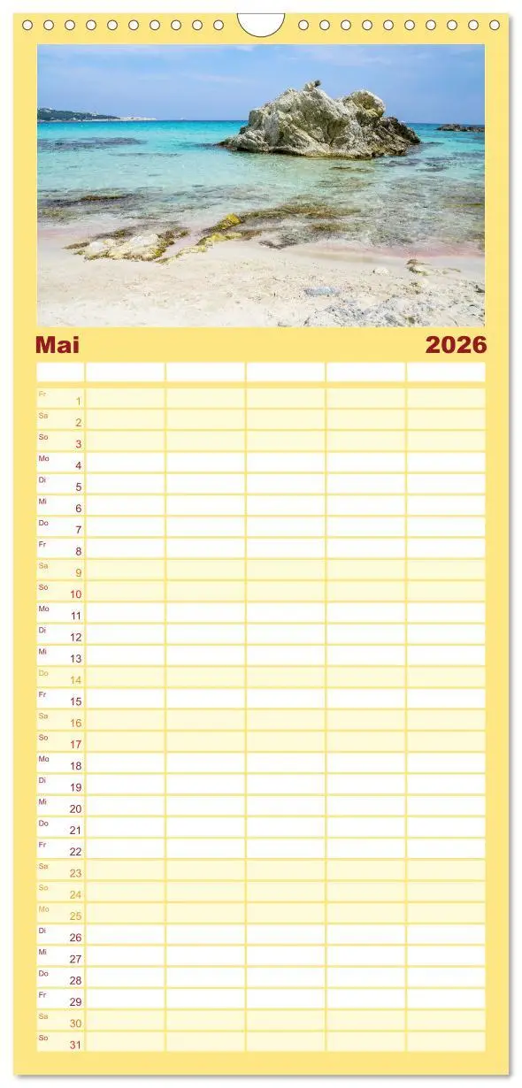 Bild: 9783516508956 | Familienplaner 2026 - Mallorca Meine Liebe mit 5 Spalten...