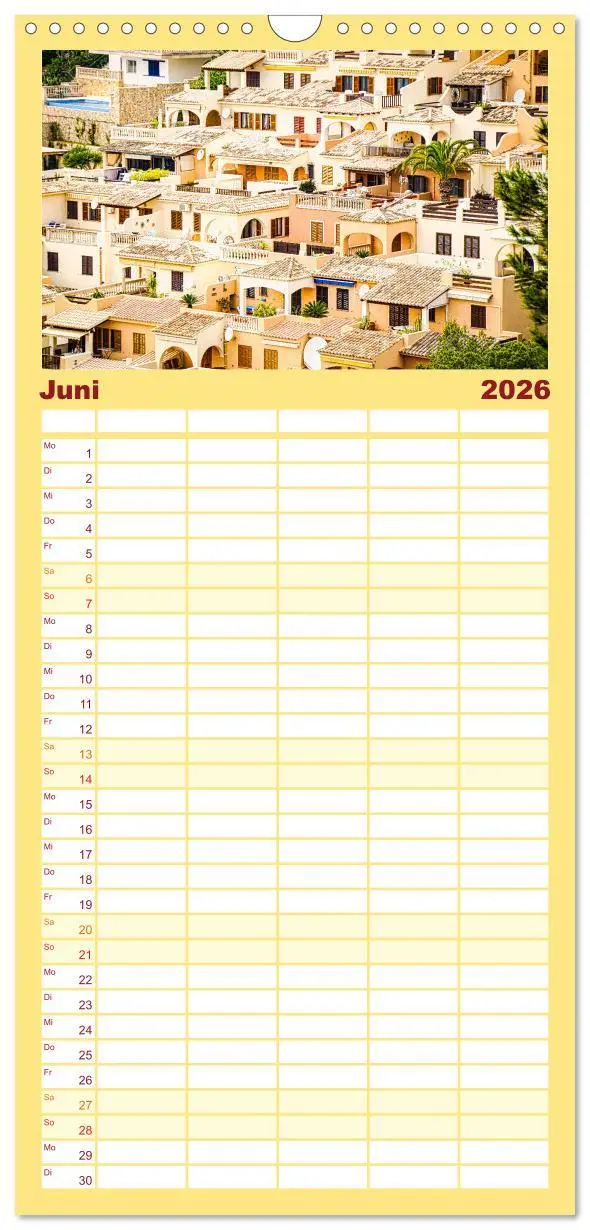 Bild: 9783516508956 | Familienplaner 2026 - Mallorca Meine Liebe mit 5 Spalten...