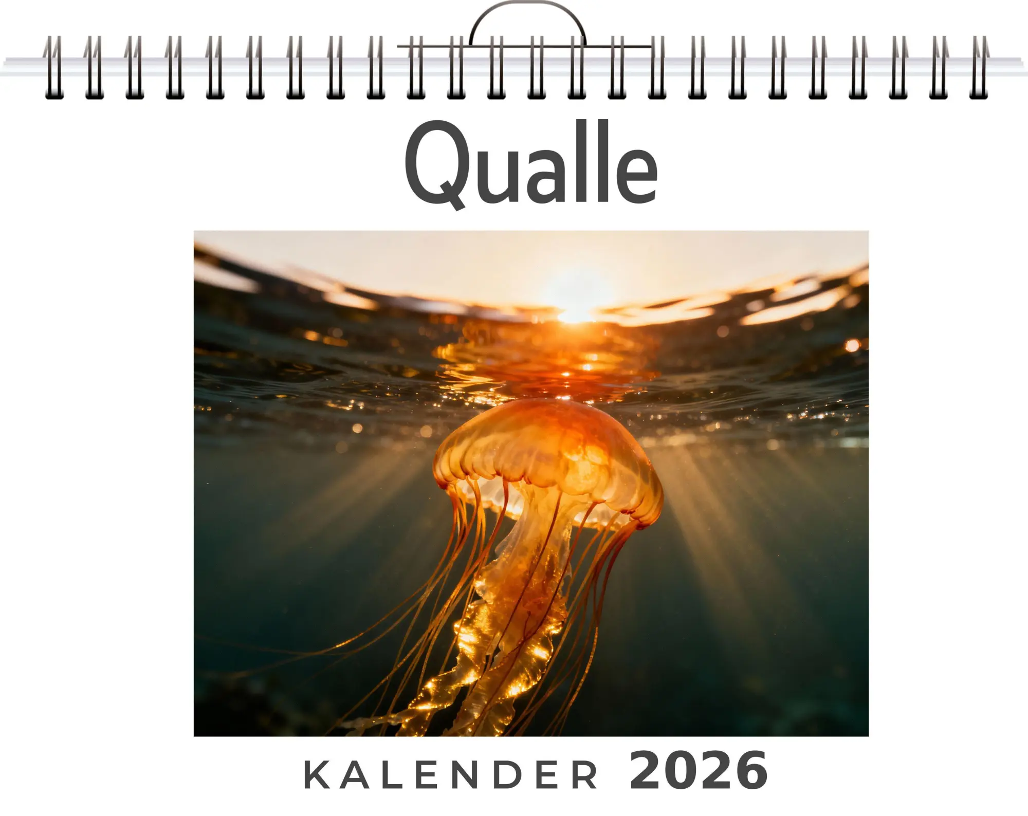 Cover: 9783695328956 | Qualle | Anton Peters | Kalender | Deutsch | 2026 | FlipFlop