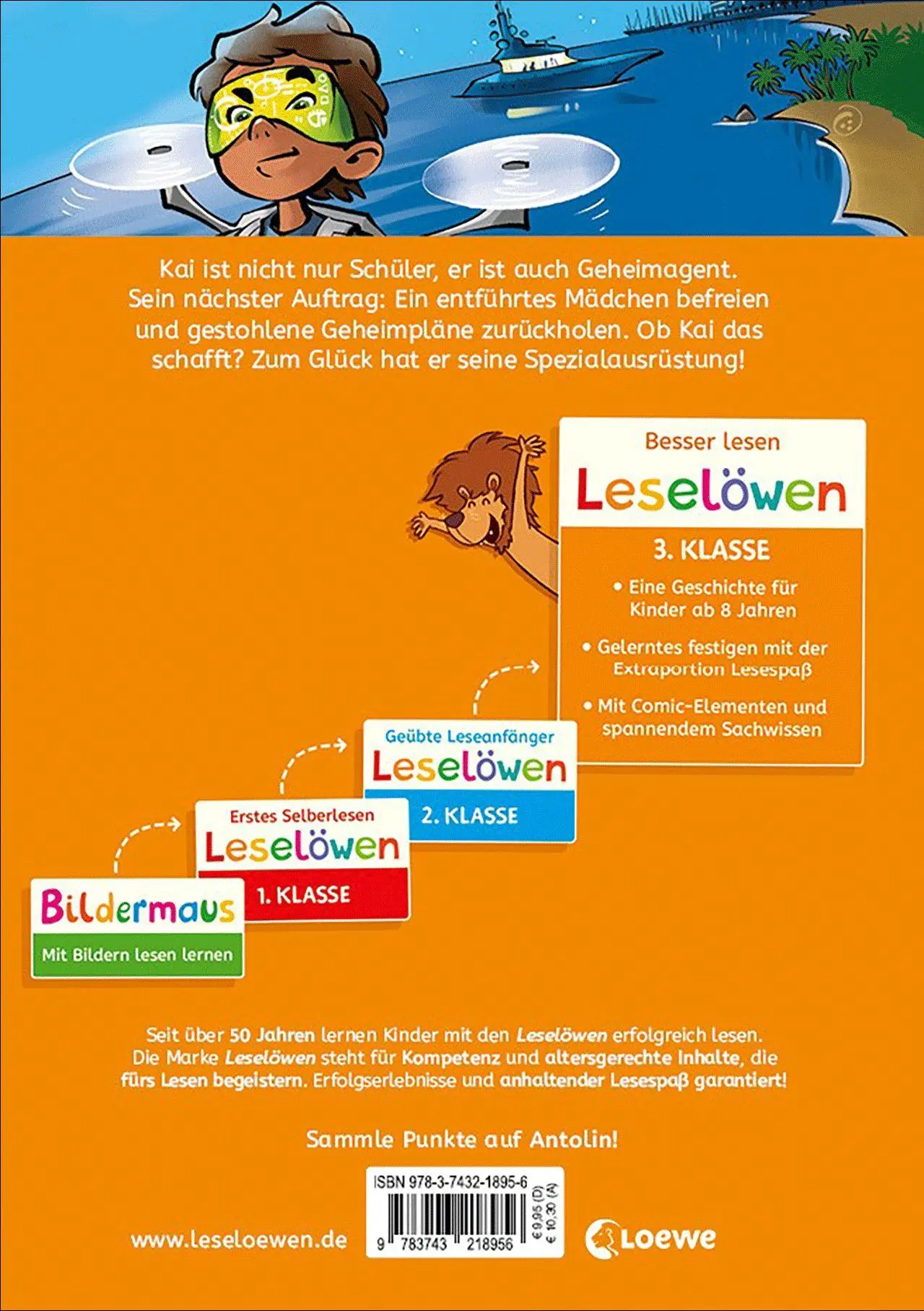 Bild: 9783743218956 | Leselöwen 3. Klasse - Geheimagent auf gefährlicher Mission | Petrowitz