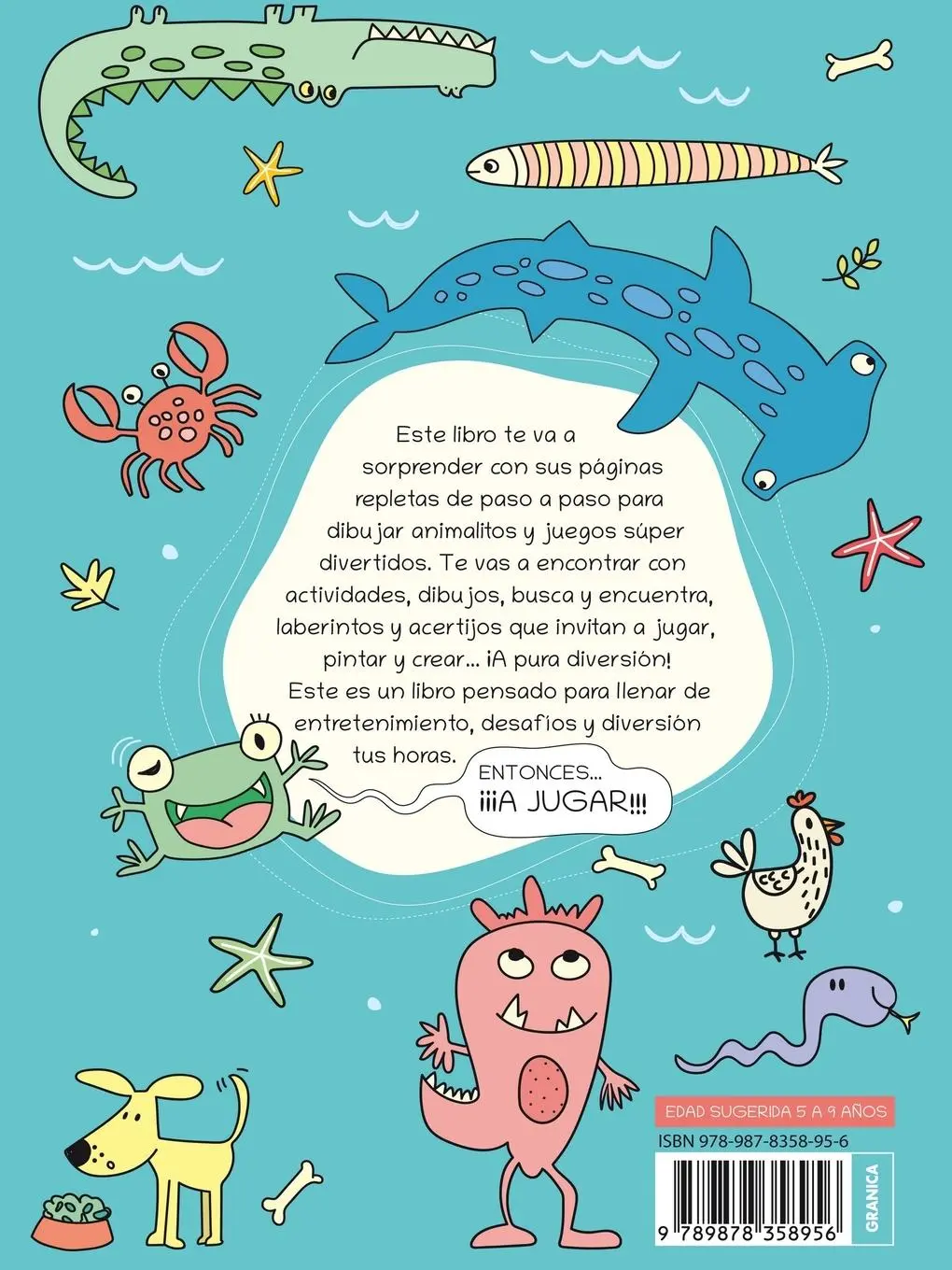 Rückseite: 9789878358956 | Libro De Actividades De Los Pequeños Grandes Artistas | Mariana Sanz