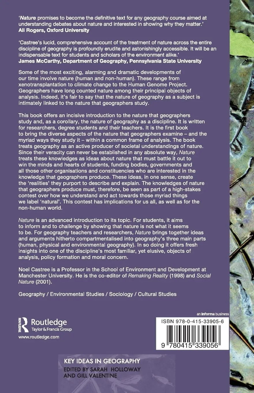 Rückseite: 9780415339056 | Nature | Noel Castree | Taschenbuch | Einband - flex.(Paperback)