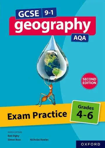 Cover: 9781382029056 | AQA GCSE Geography: Exam Practice: Grades 4-6 (Second Edition) | Buch