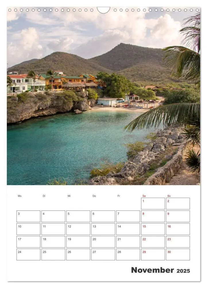 Bild: 9783435909056 | Curacao - Terminplaner (Wandkalender 2025 DIN A3 hoch), CALVENDO...