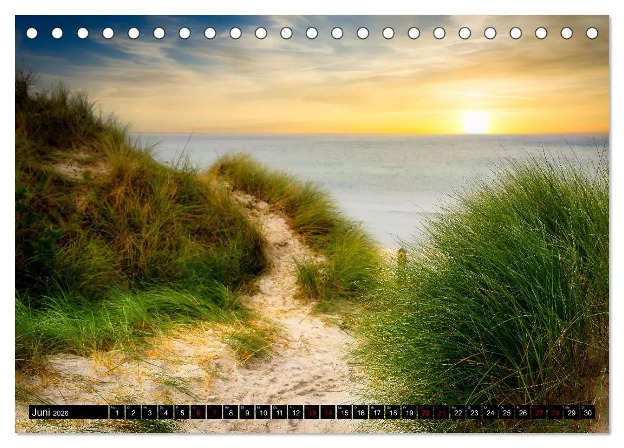 Bild: 9783457619056 | Fischland - Darß- Zingst (Tischkalender 2026 DIN A5 quer), CALVENDO...