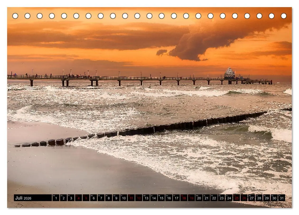 Bild: 9783457619056 | Fischland - Darß- Zingst (Tischkalender 2026 DIN A5 quer), CALVENDO...