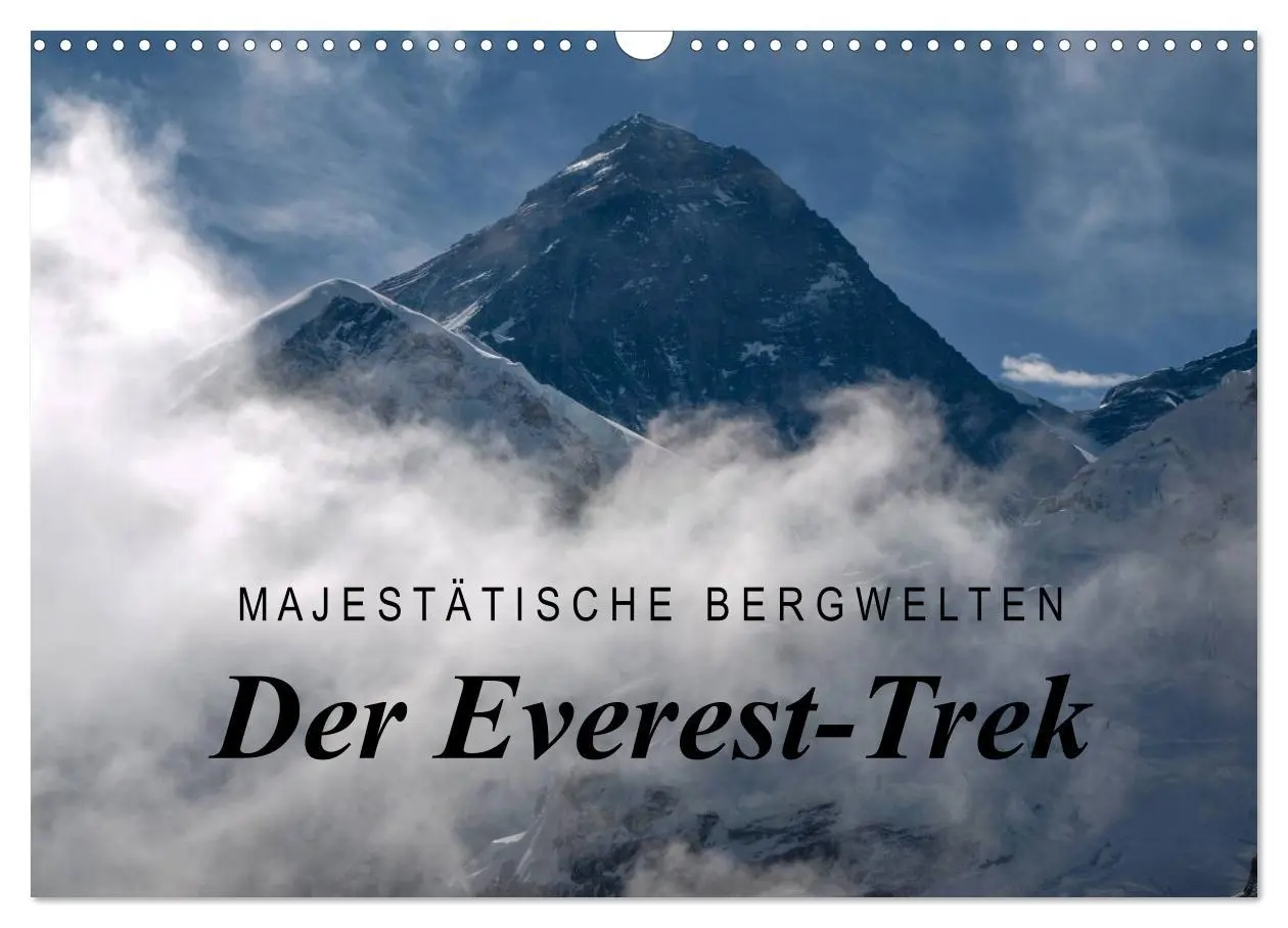 Cover: 9783516189056 | Majestätische Bergwelten - Der Everest Trek (Wandkalender 2026 DIN...