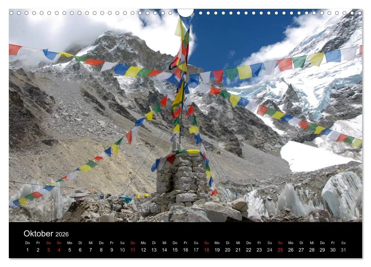 Bild: 9783516189056 | Majestätische Bergwelten - Der Everest Trek (Wandkalender 2026 DIN...