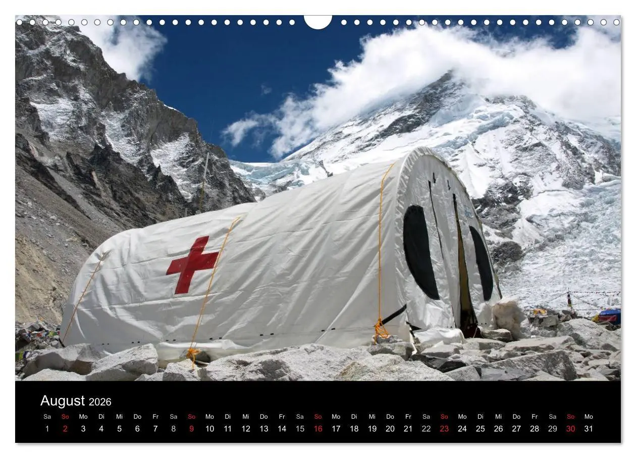 Bild: 9783516189056 | Majestätische Bergwelten - Der Everest Trek (Wandkalender 2026 DIN...