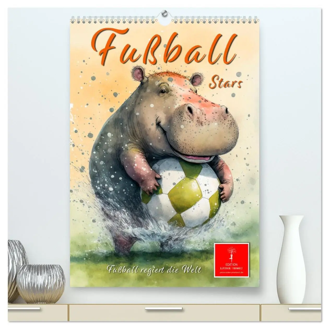 Cover: 9783516329056 | Fußball Stars - Fußball regiert die Welt (hochwertiger Premium...