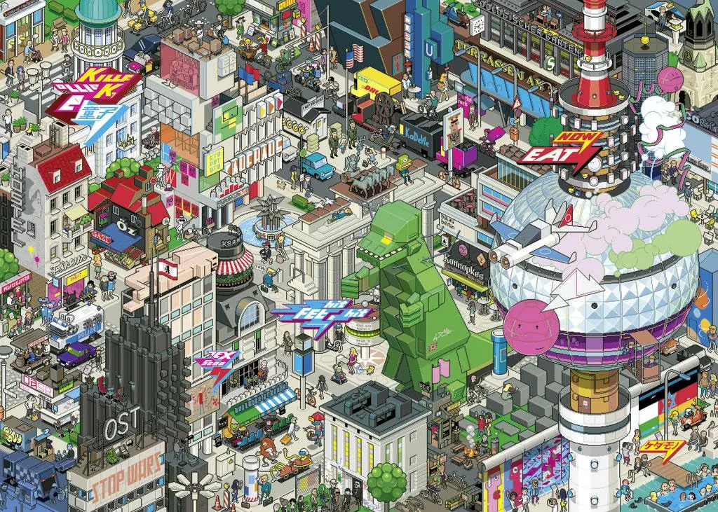 Bild: 4001689299156 | Berlin Quest | 1000 Teile | eBoy | Spiel | Art Lab Puzzlereihe Heye
