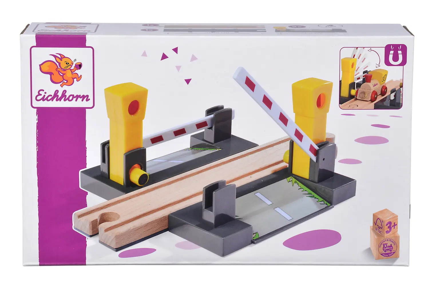 Bild: 4003046009156 | Eichhorn Bahn, Übergang | Karton | 100006500 | 2022 | Simba Toys