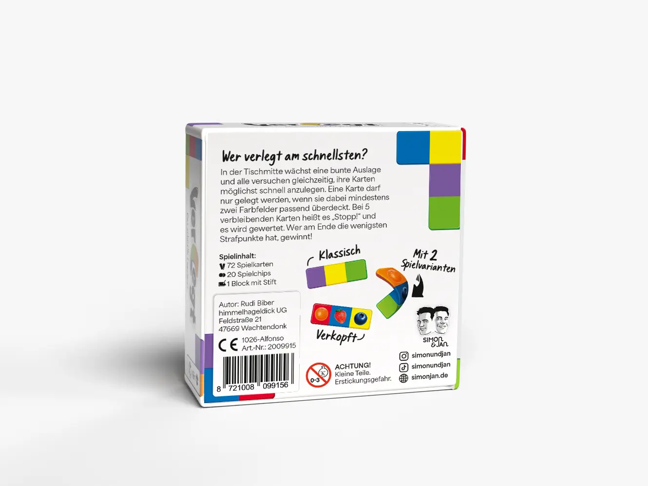 Bild: 8721008099156 | Verlegt | Spiel | In Karton | 20099156 | Deutsch | 2026 | SIMON &amp; JAN