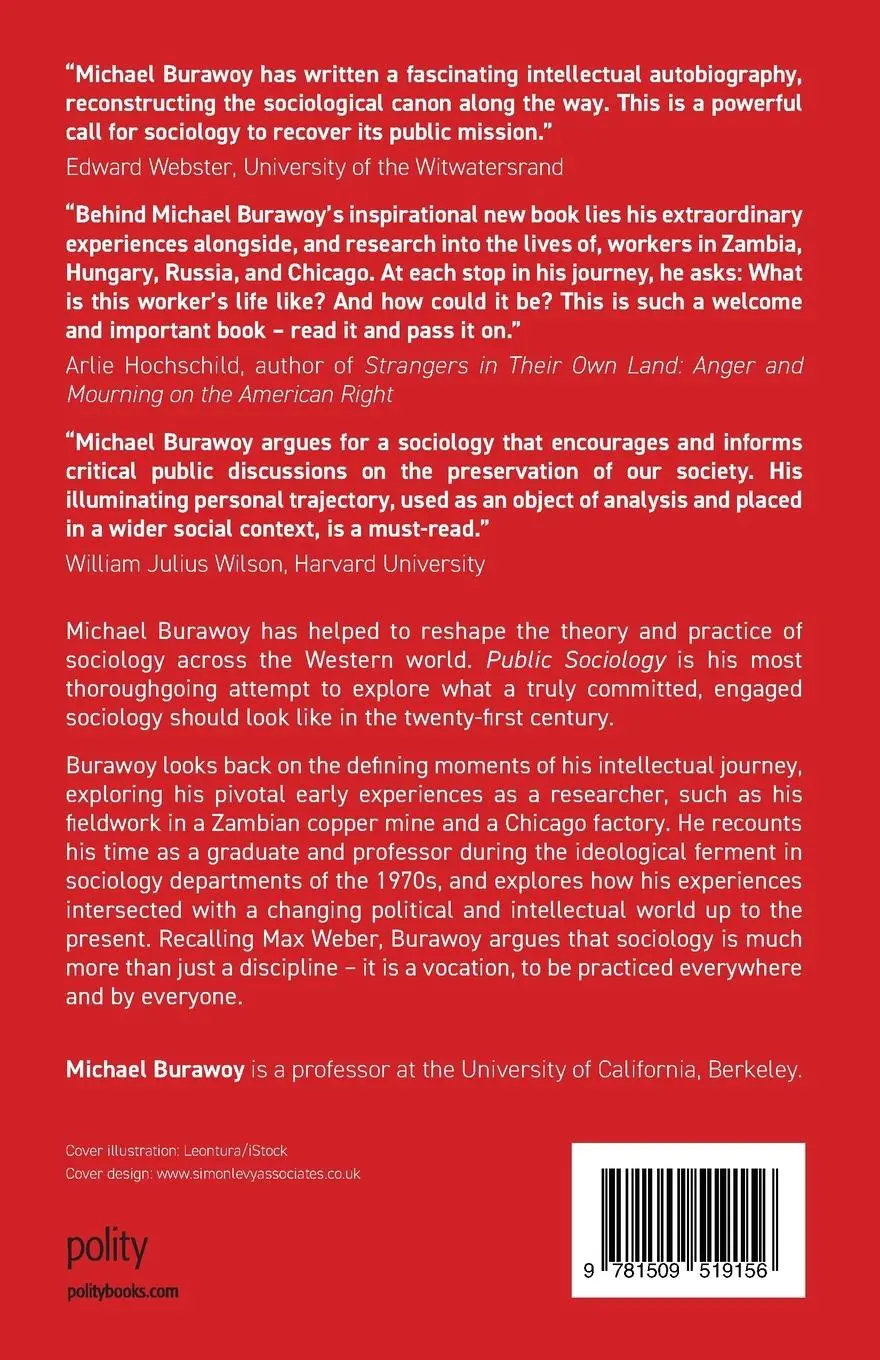 Rückseite: 9781509519156 | Public Sociology | Michael Burawoy | Taschenbuch | 232 S. | Englisch