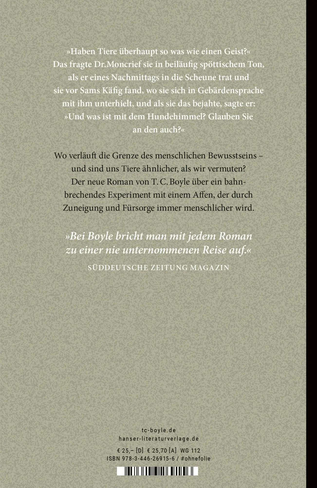 Bild: 9783446269156 | Sprich mit mir | Roman | T.C. Boyle | Buch | 352 S. | Deutsch | 2021
