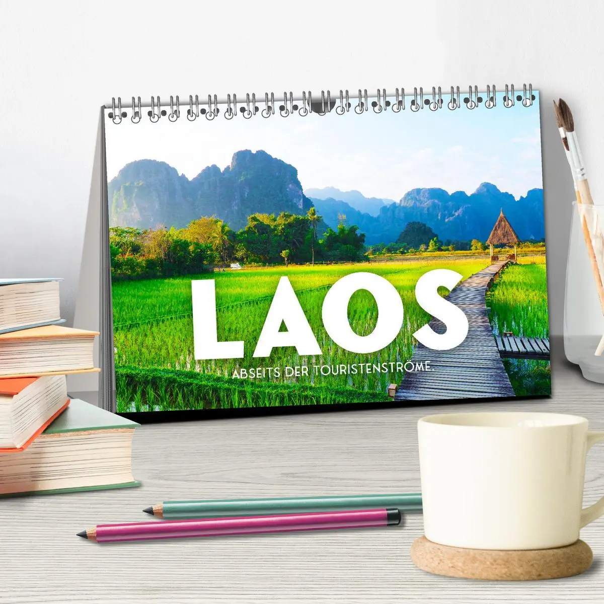 Bild: 9783457609156 | Laos - Abseits der Touristenströme. (Tischkalender 2026 DIN A5...