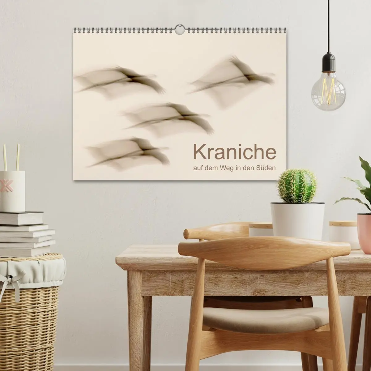 Bild: 9783516009156 | Kraniche auf dem Weg nach Süden (Wandkalender 2026 DIN A3 quer),...