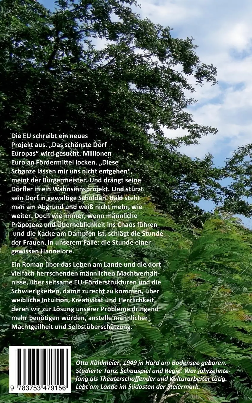 Rückseite: 9783753479156 | Schanzenlos | Ein Dorf geht baden | Otto Köhlmeier | Taschenbuch