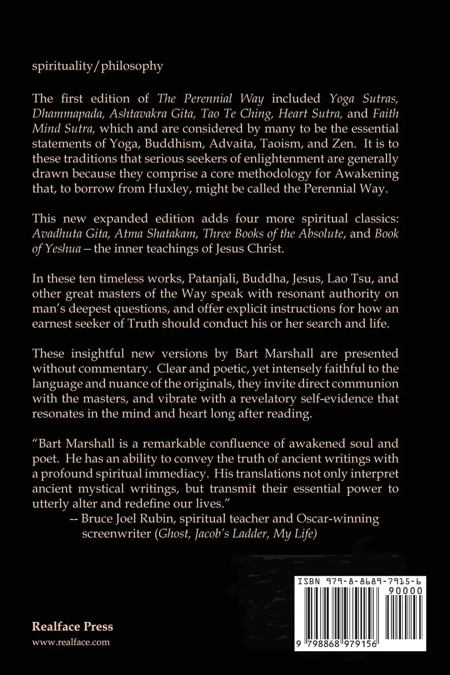 Rückseite: 9798868979156 | The Perennial Way (Expanded Edition) | Taschenbuch | Englisch | 2023