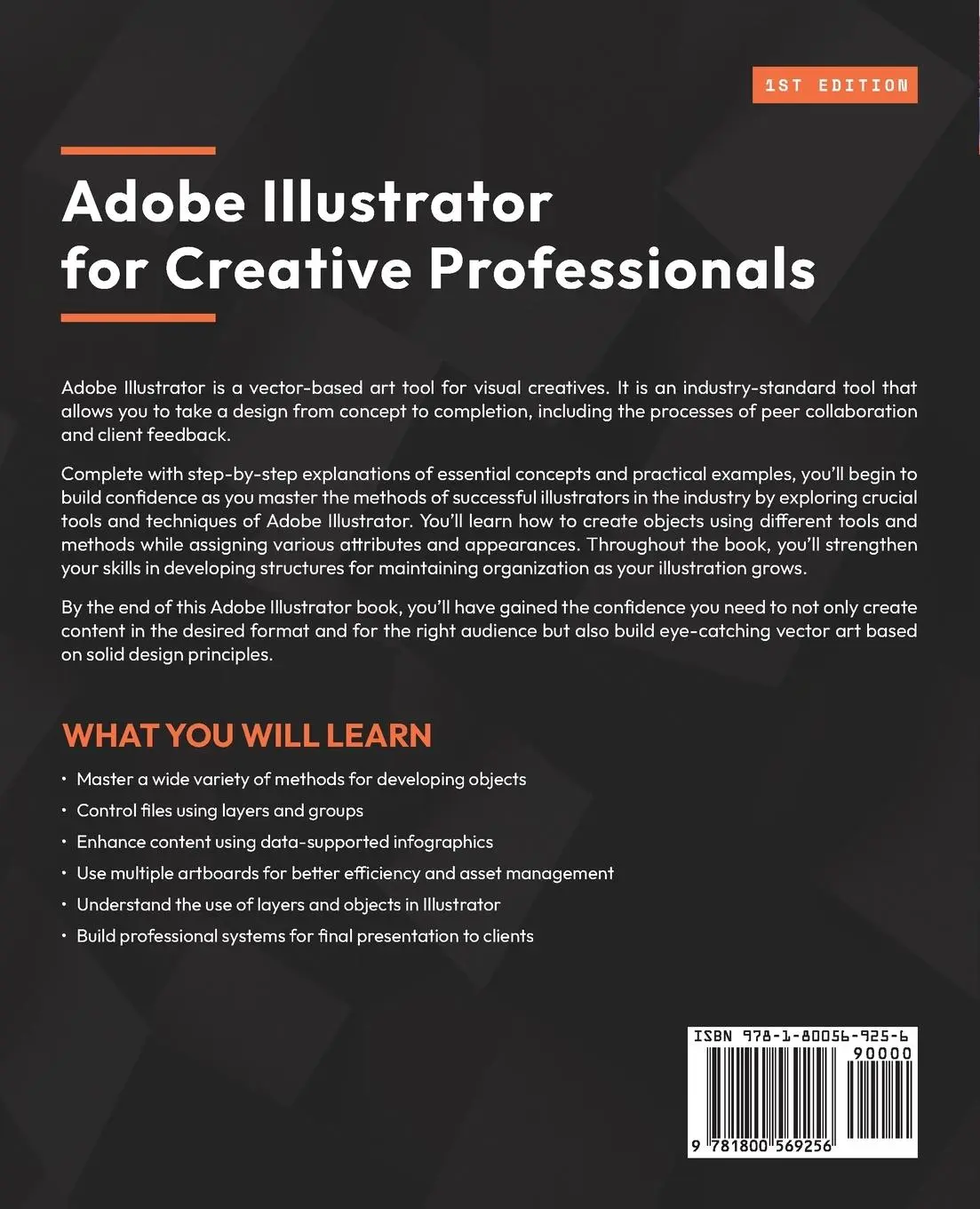 Rückseite: 9781800569256 | Adobe Illustrator for Creative Professionals | Clint Balsar | Buch