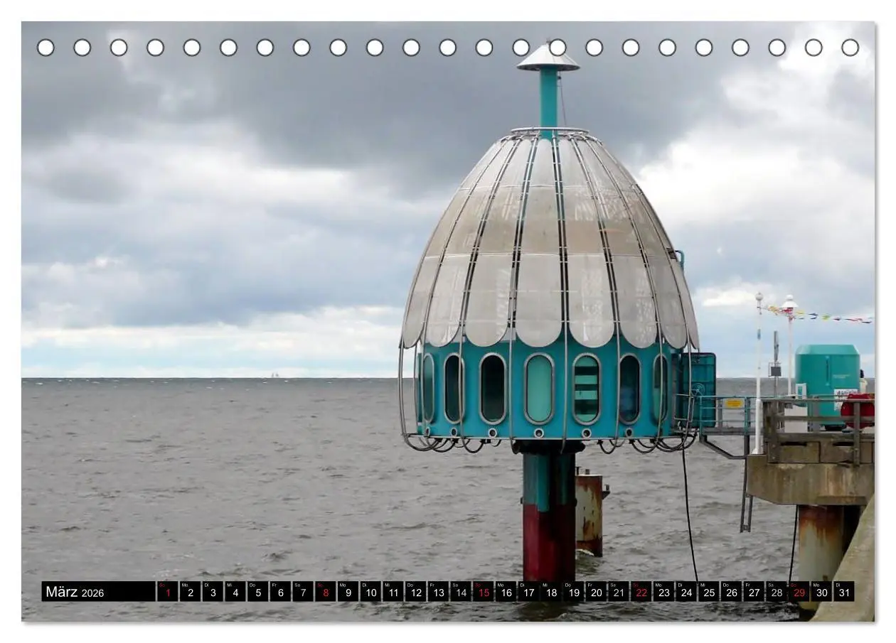 Bild: 9783516099256 | USEDOM - Seebäder und Naturparadies (Tischkalender 2026 DIN A5...