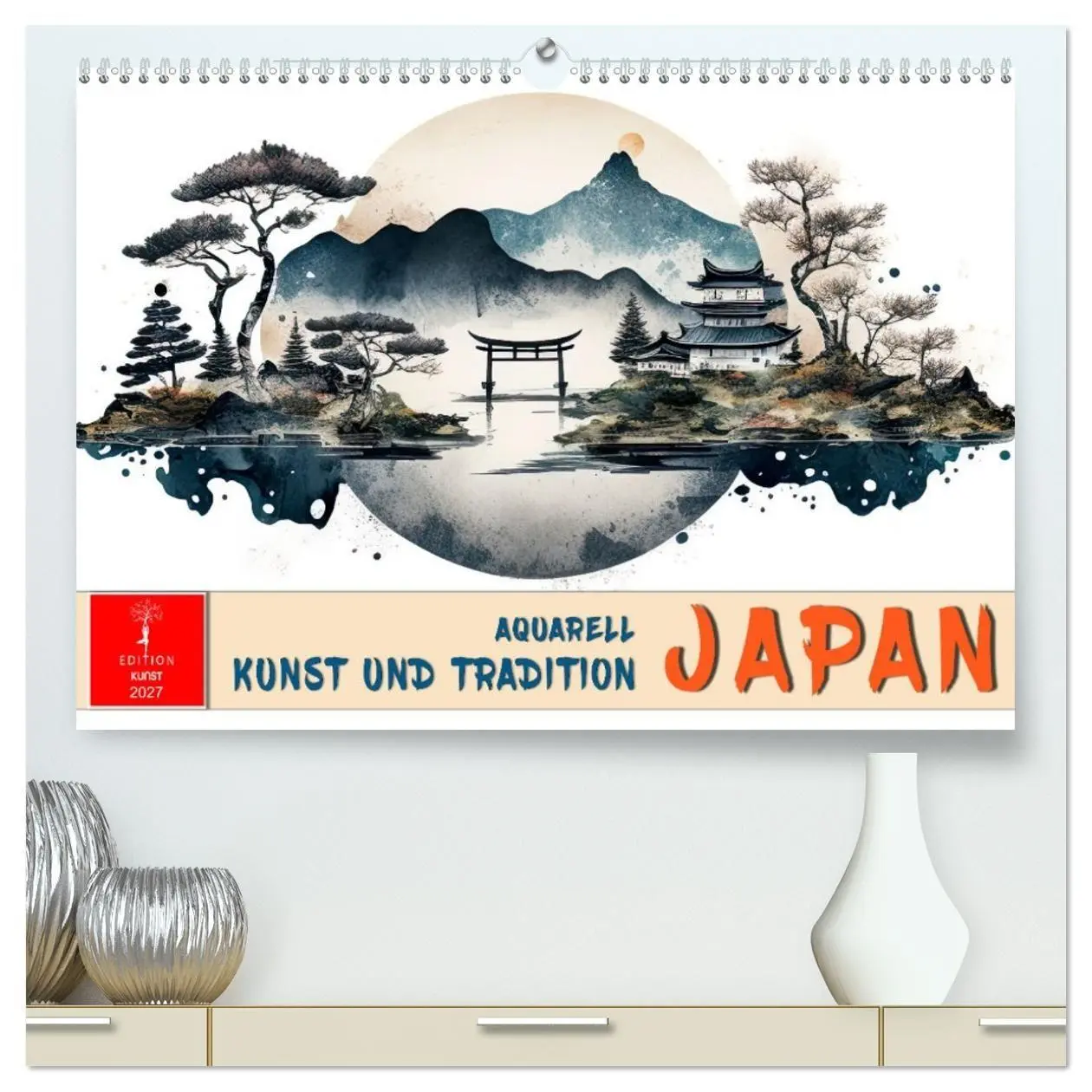 Cover: 9783569019256 | Japan - Aquarell Kunst und Tradition (hochwertiger Premium...