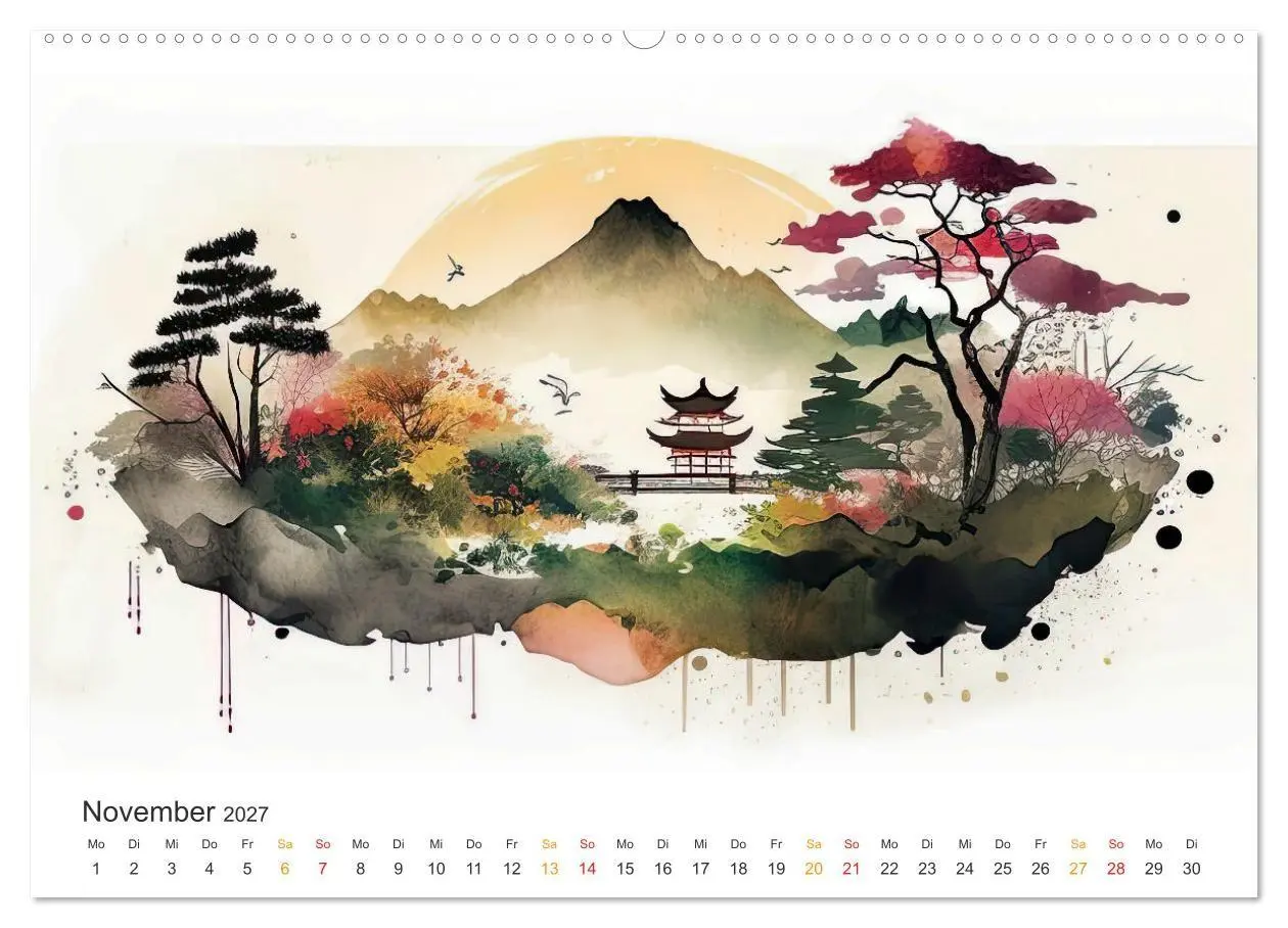 Bild: 9783569019256 | Japan - Aquarell Kunst und Tradition (hochwertiger Premium...