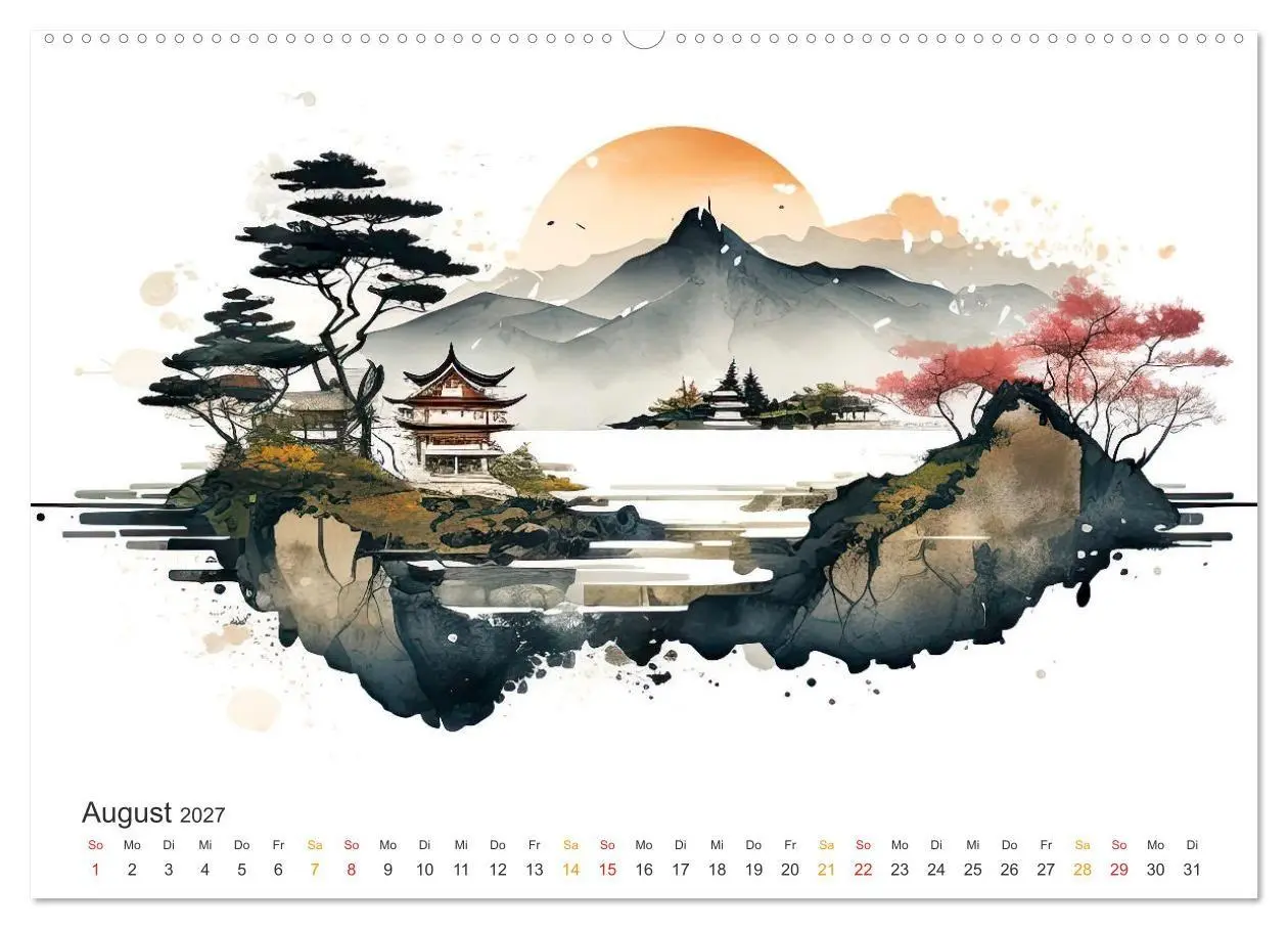 Bild: 9783569019256 | Japan - Aquarell Kunst und Tradition (hochwertiger Premium...