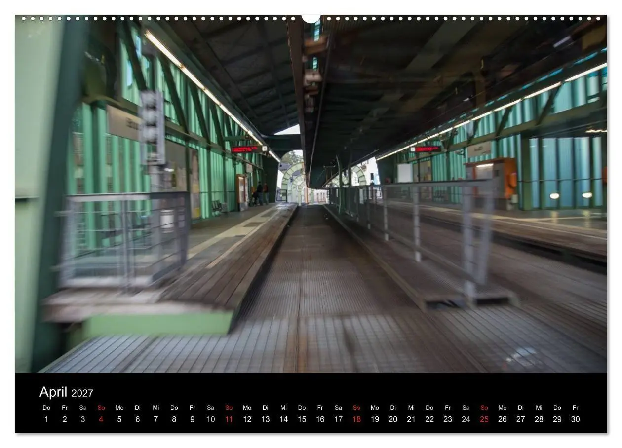 Bild: 9783569949256 | Die Wuppertaler Schwebebahn (Wandkalender 2027 DIN A2 quer),...