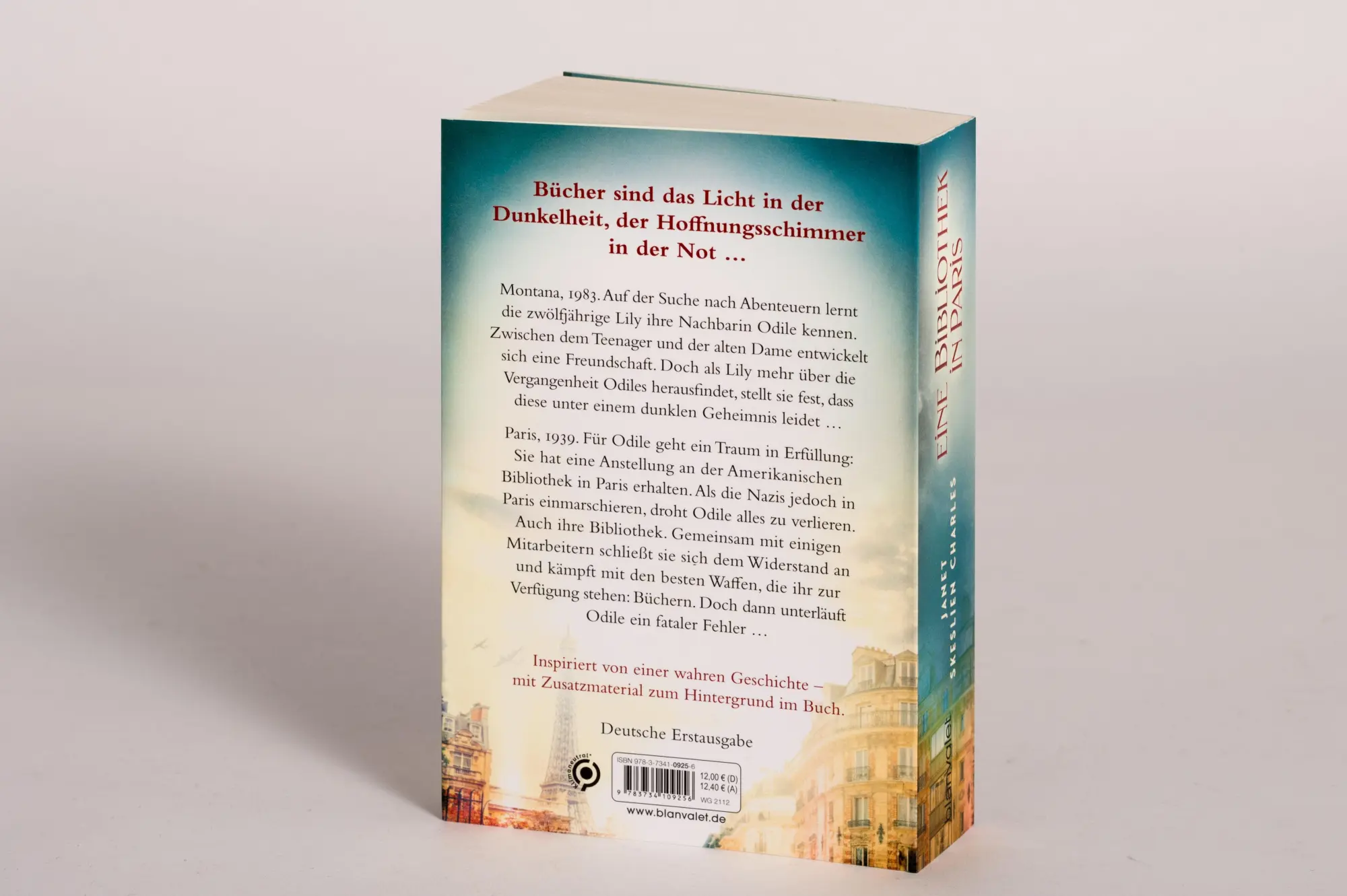 Bild: 9783734109256 | Eine Bibliothek in Paris | Roman | Janet Skeslien Charles | Buch