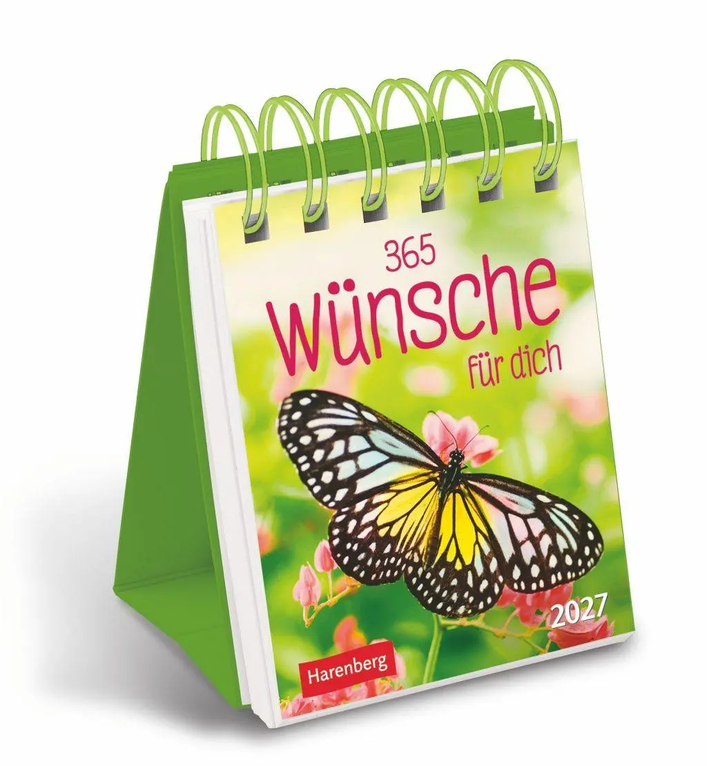 Cover: 9783840039256 | 365 Wünsche für dich Mini-Geschenkkalender 2027 | Cornelia Sonnleitner