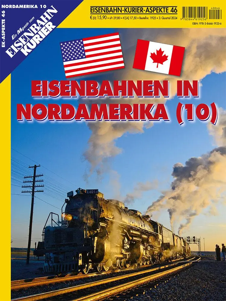 Cover: 9783844619256 | Eisenbahnen in Nordamerika - 10 | Broschüre | 120 S. | Deutsch | 2025