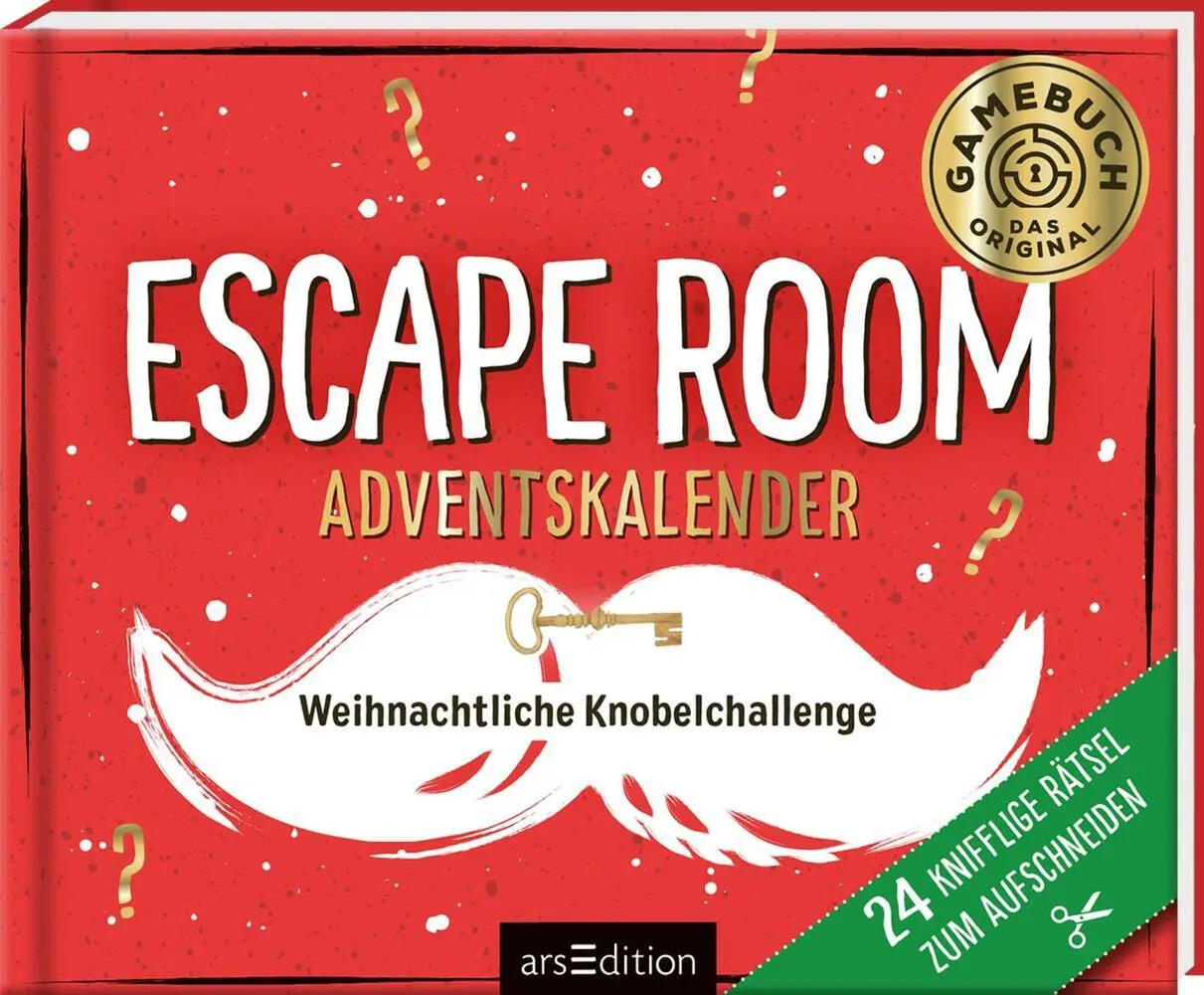 Cover: 9783845849256 | Escape Room Adventskalender. Weihnachtliche Knobelchallenge | Buch
