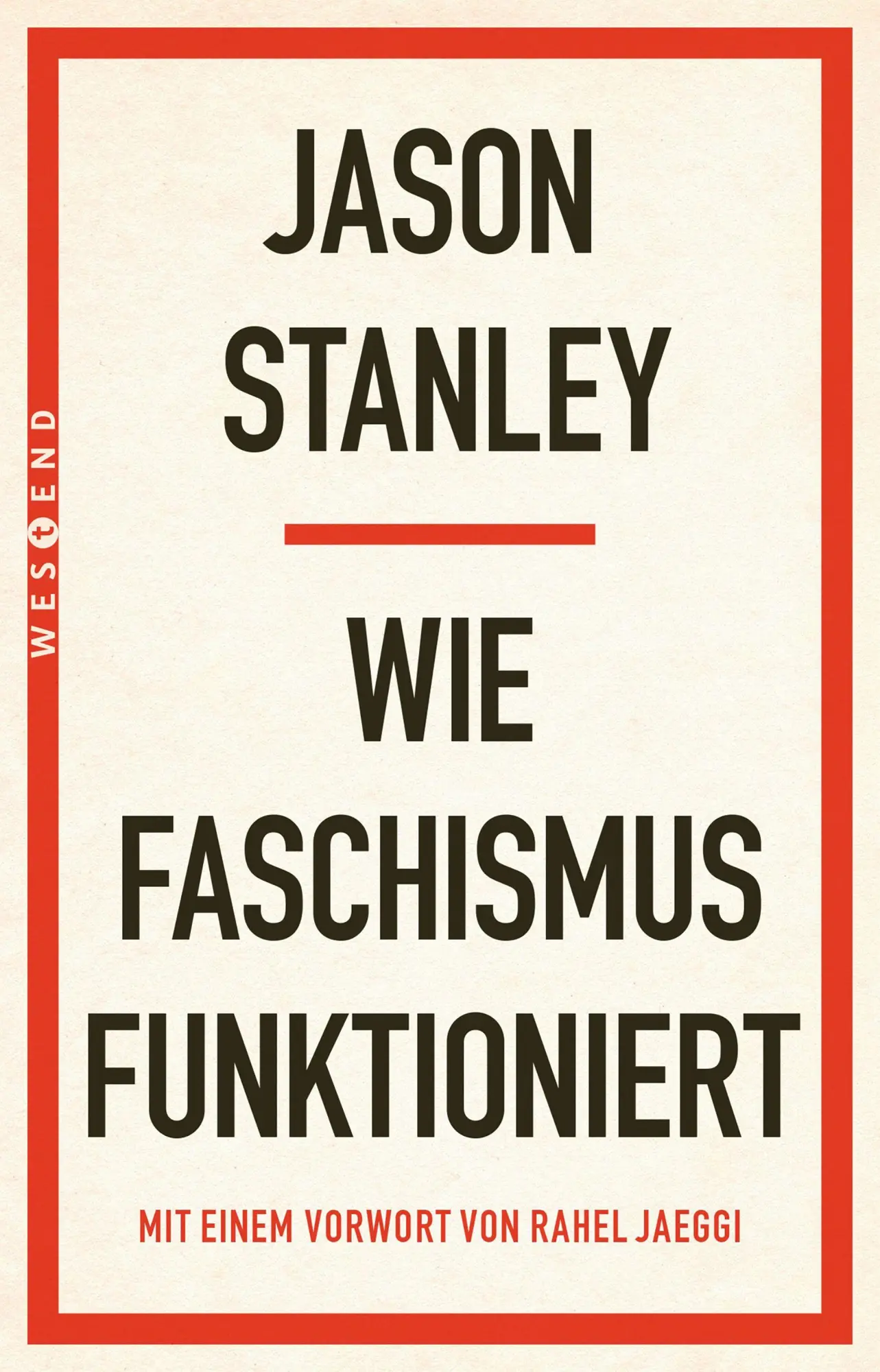 Cover: 9783864899256 | Wie Faschismus funktioniert | Jason Stanley | Taschenbuch | 216 S.