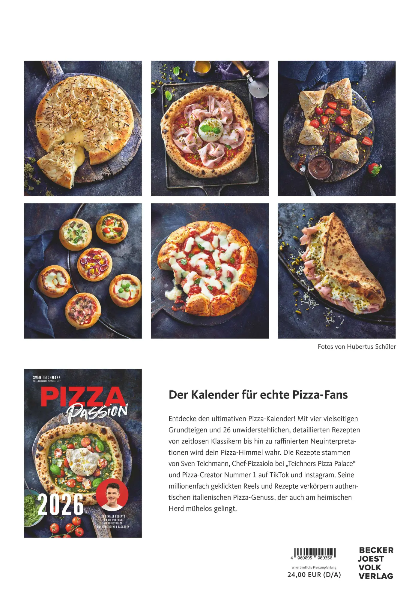 Rückseite: 4069095009356 | Pizza Passion - mit 27 Rezepten und Tipps von Sven Teichmann für...