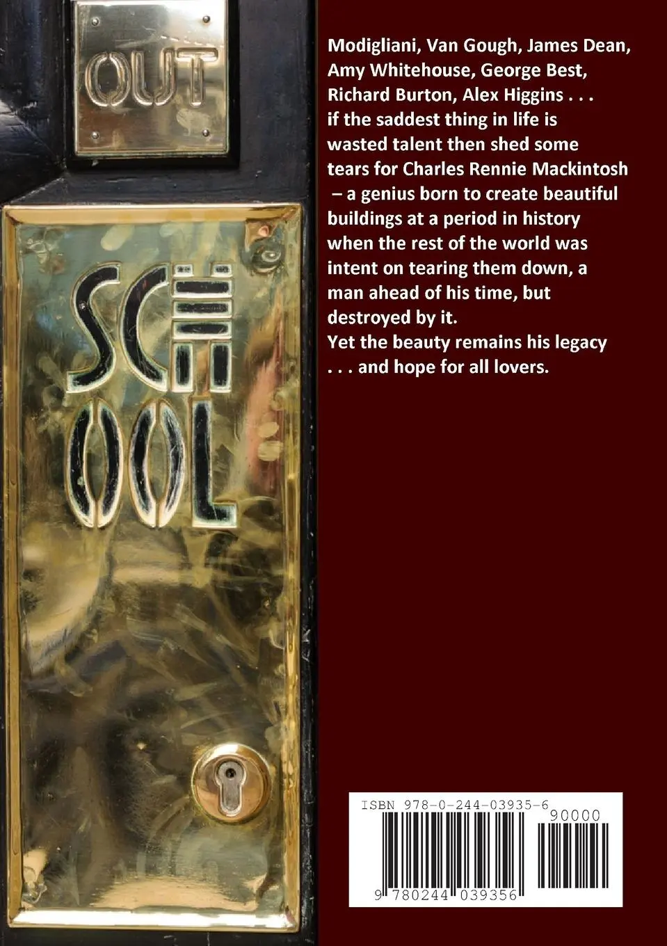 Rückseite: 9780244039356 | Design By Desire | A Novel Of Charles Rennie Mackintosh | Gd McNutt