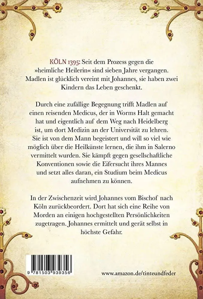 Rückseite: 9781503939356 | Die heimliche Heilerin und der Medicus | Ellin Carsta | Taschenbuch